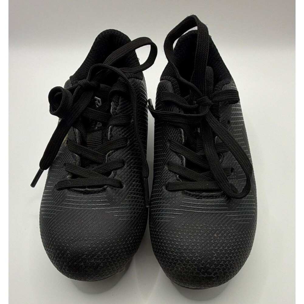 Brava Soccer Unisex Kids Cleats Black US 12 Lace-Up Low Top Athletic Shoes